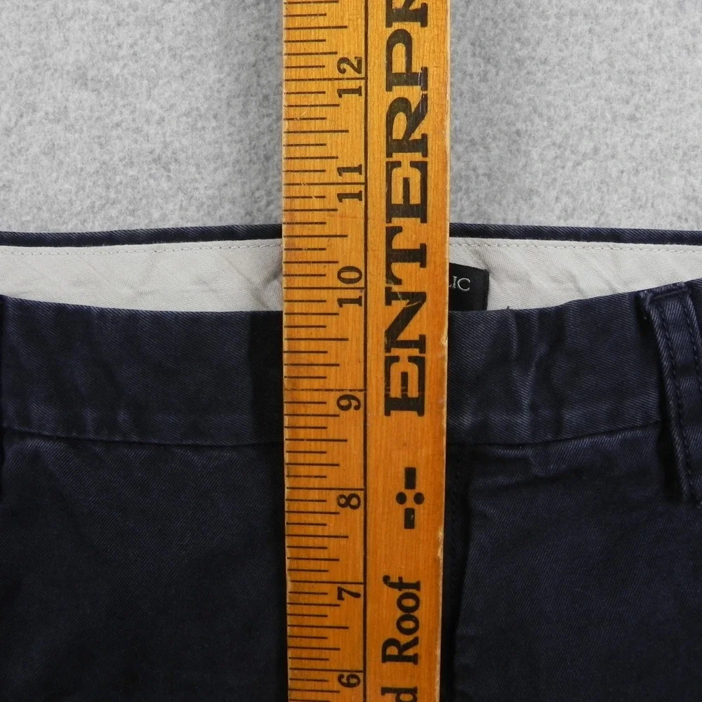 Banana Republic Pants Mens 31 Dawson Chino Navy Blue Cotton Straight Trousers